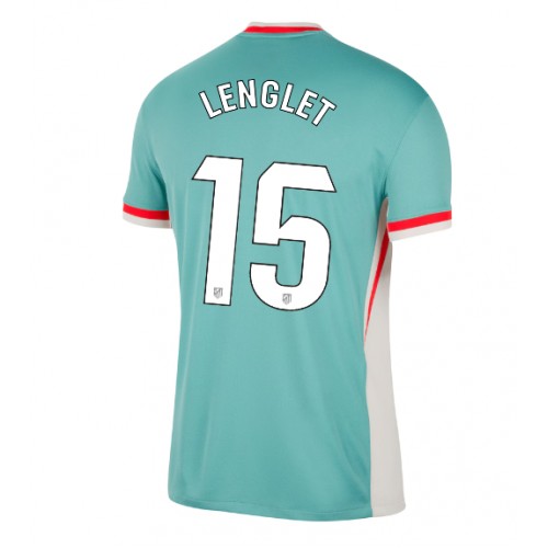 Atletico Madrid Clement Lenglet #15 Gostujuci Dres 2024-25 Kratak Rukav